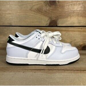 REFURBISHED Size 2Y Nike Dunk Low “Football Grey Green Strike” Shoes FB9108-107